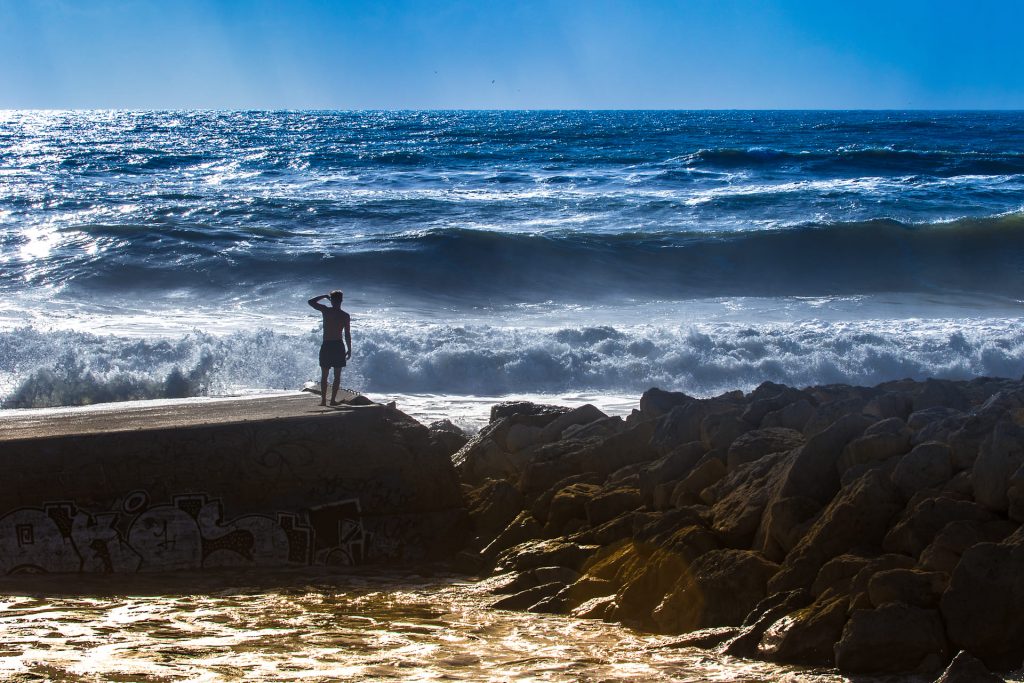 High tides at the Côte Sauvage