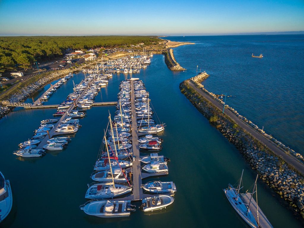 Le port de plaisance de Les Mathes-La Palmyre