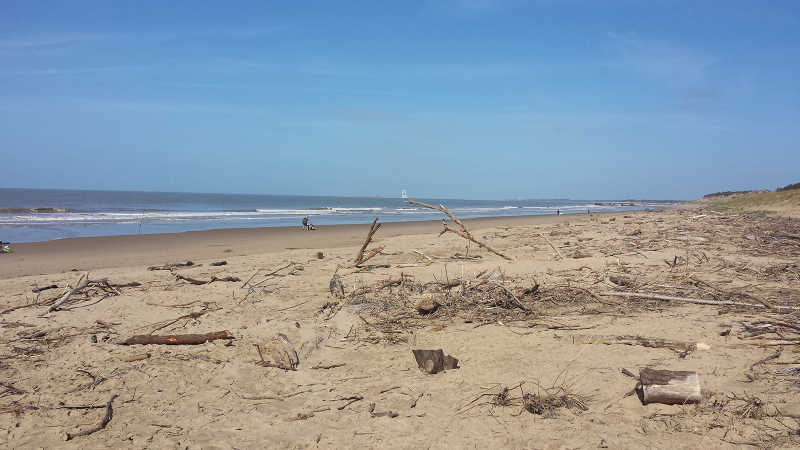 reasonable cleaning of beaches on the Grande Côte