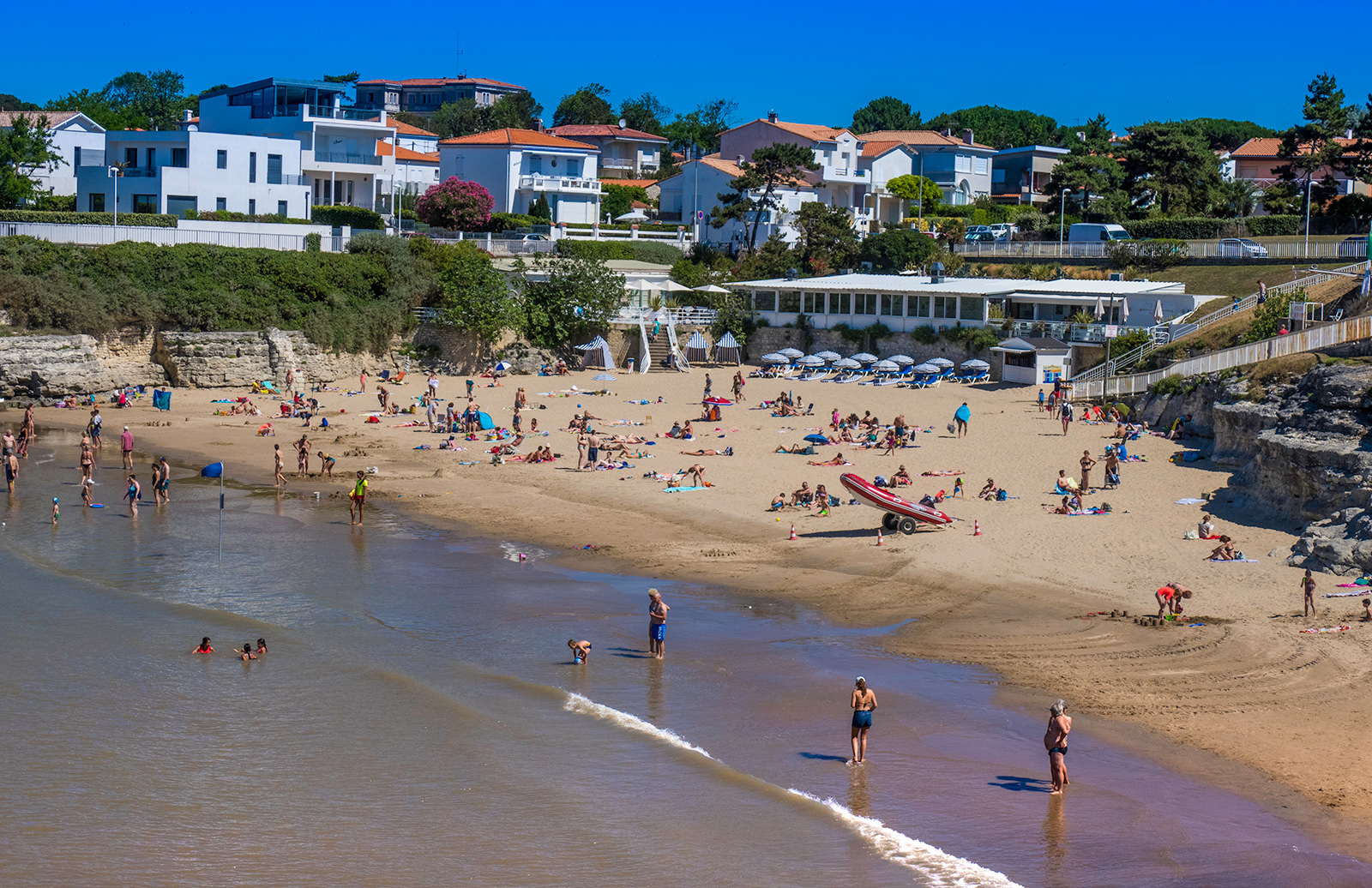 Chay Beach in Royan und seine Blaue Flagge