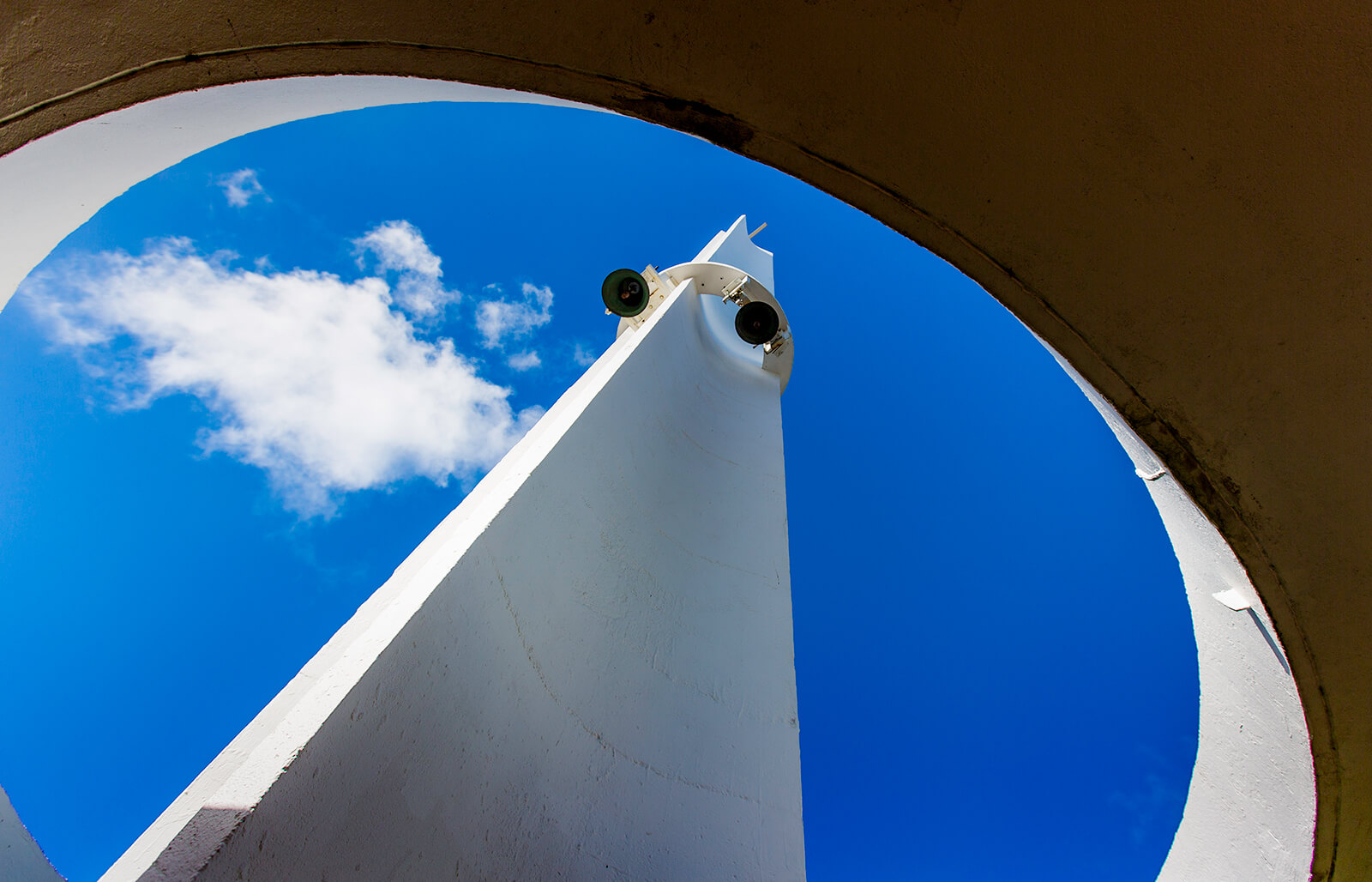 Royan-Architekturdetail aus den 50er Jahren