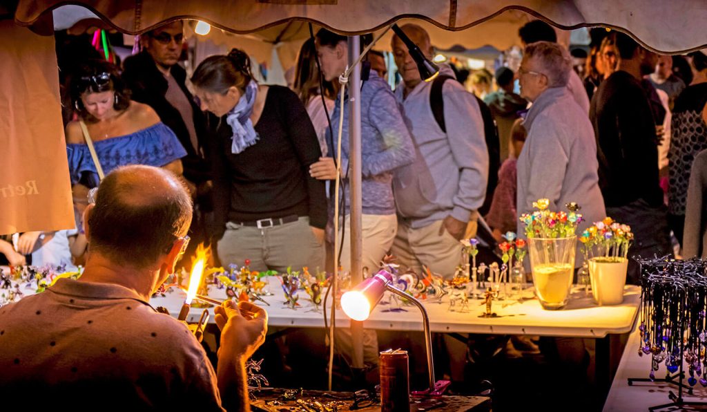 Marché nocturne La Palmyre