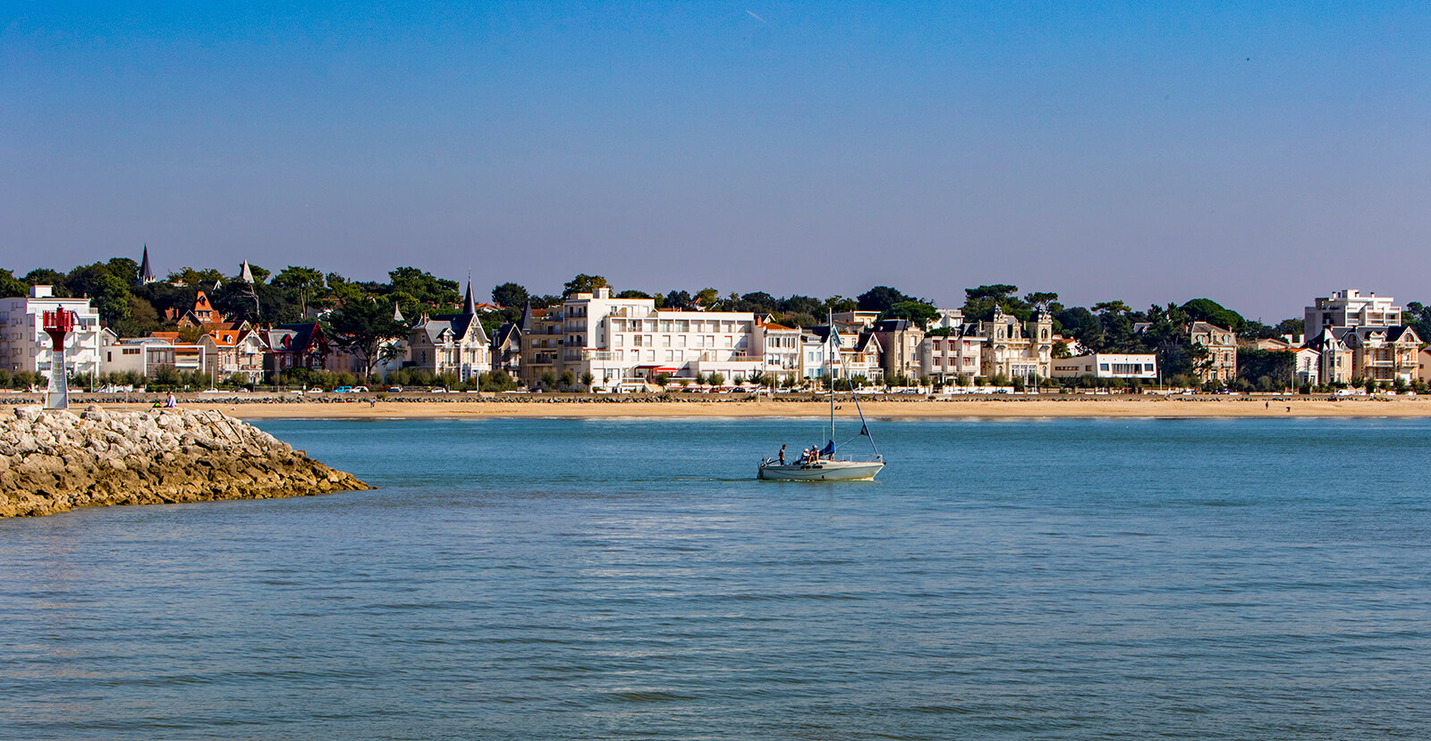 Architectural heritage on the Royan seafront