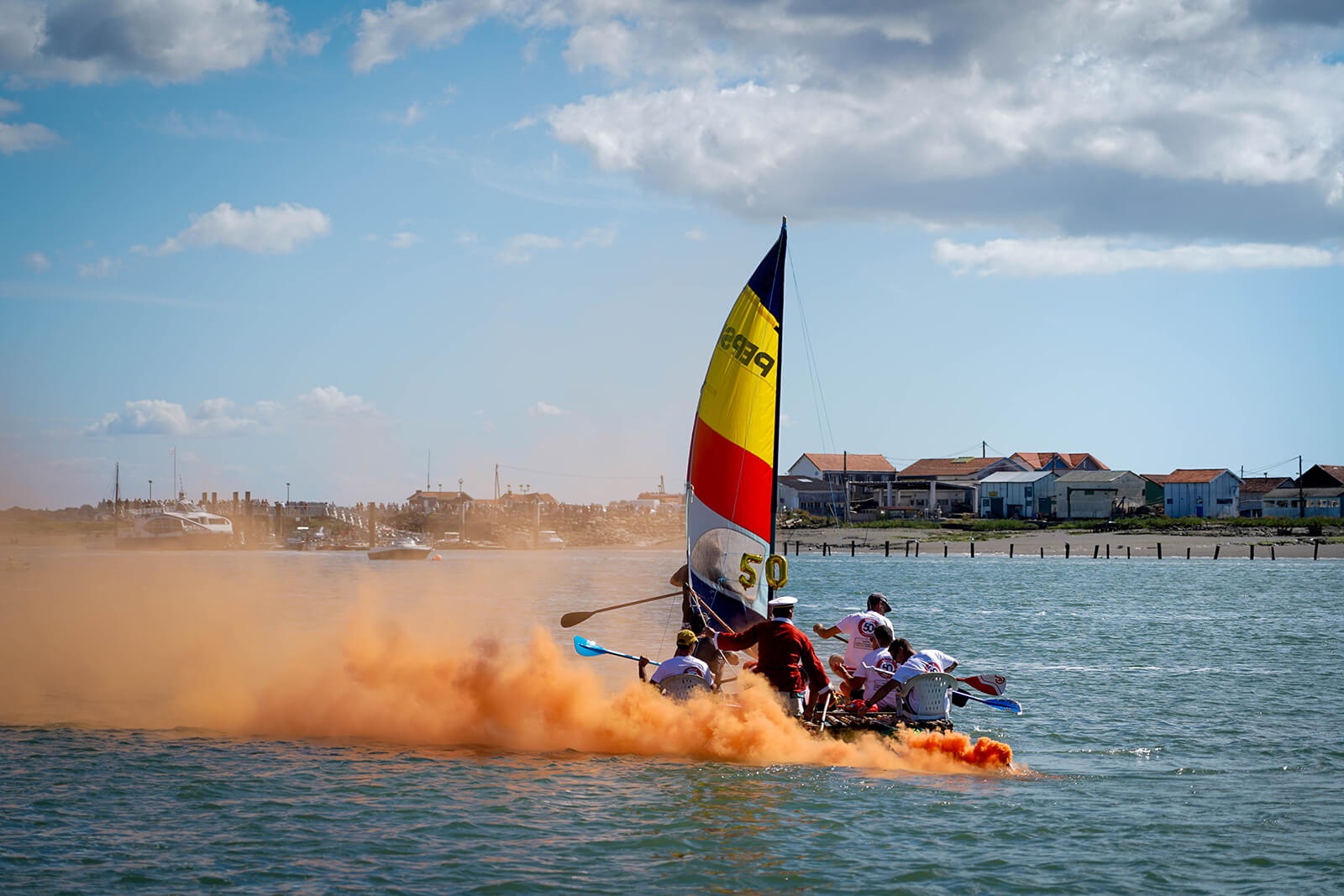 Remontée de la Seudre en bateau ofni