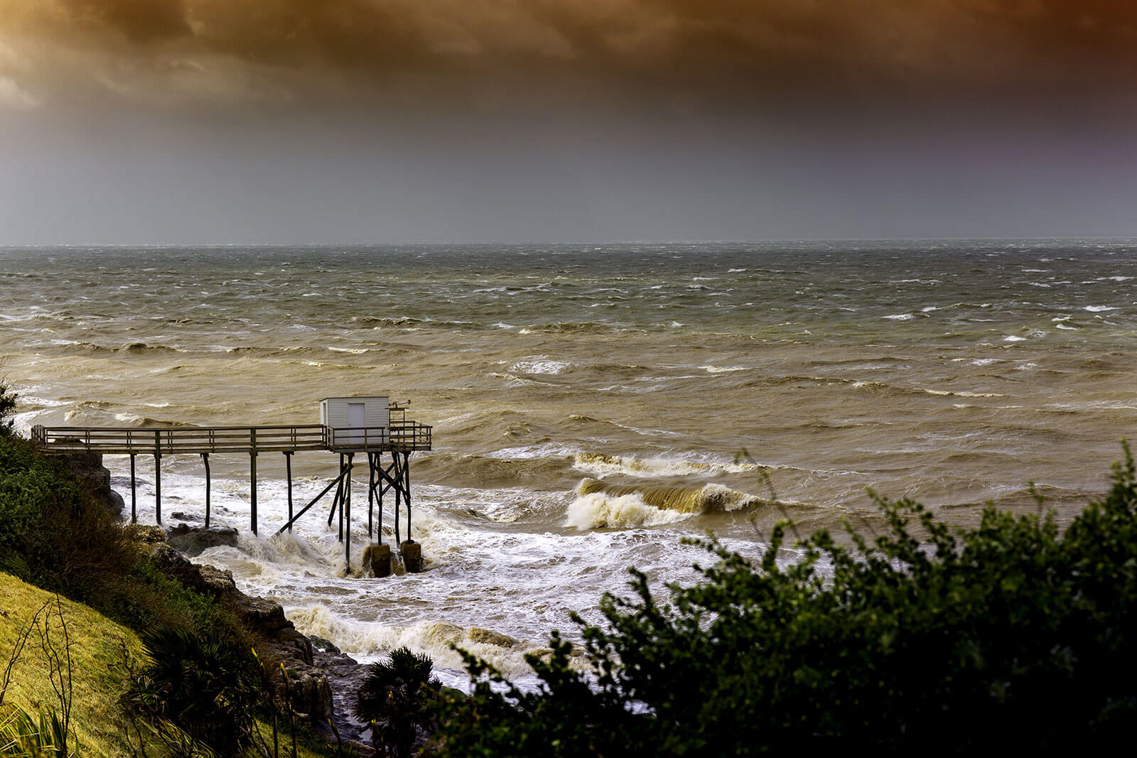 Tempête à Saint Georges