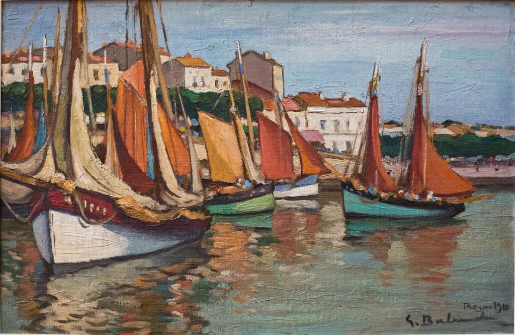 Tableau peinture Gaston Balande