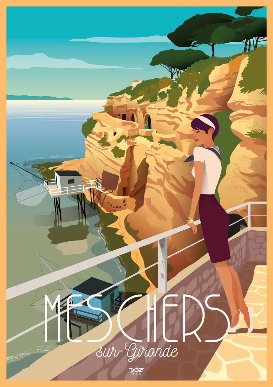 Plakat doz meschers sur gironde