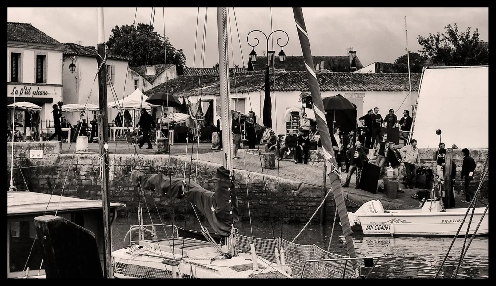 making of the beach hotel in Mornac
