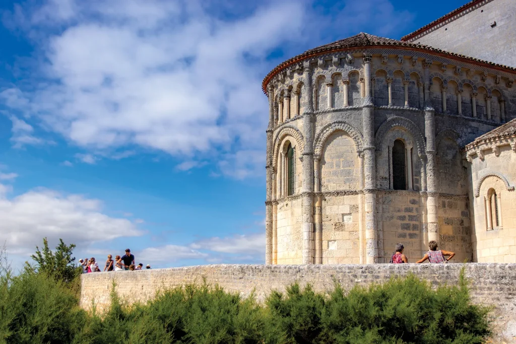 Patrimoine du bord de mer : église de Talmont-sur-Gironde