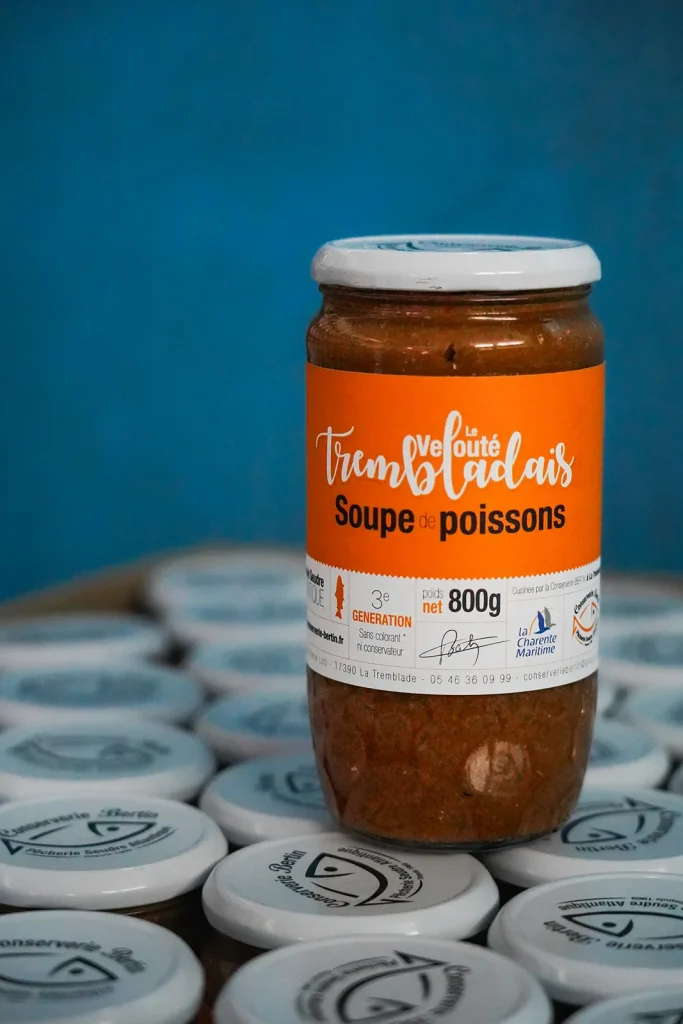 Conserve soupe de poissons Le Velouté Trembladais