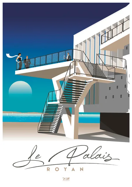 Affiche Bar du Palais par Doz