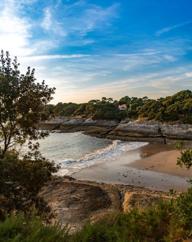 La petite plage du Conseil à Vaux-sur-Mer