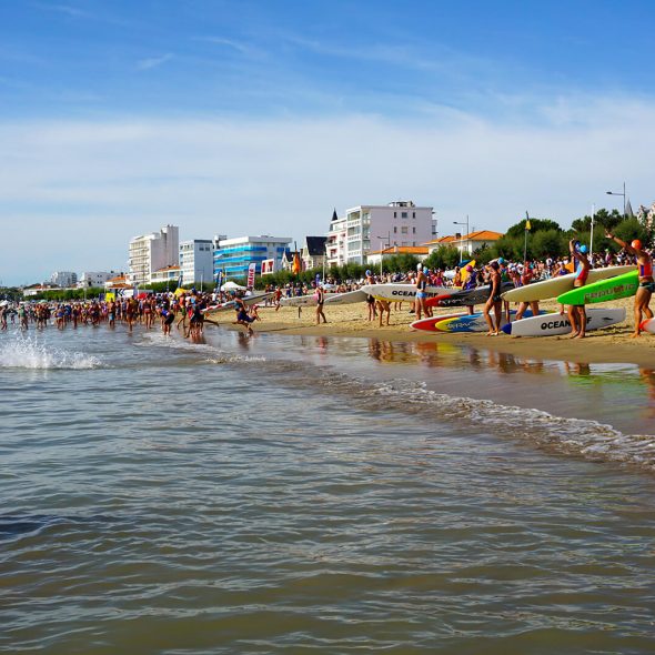 Événements sportifs : Championnat de France de sauvetage côtier sur la Grande Conche de Royan