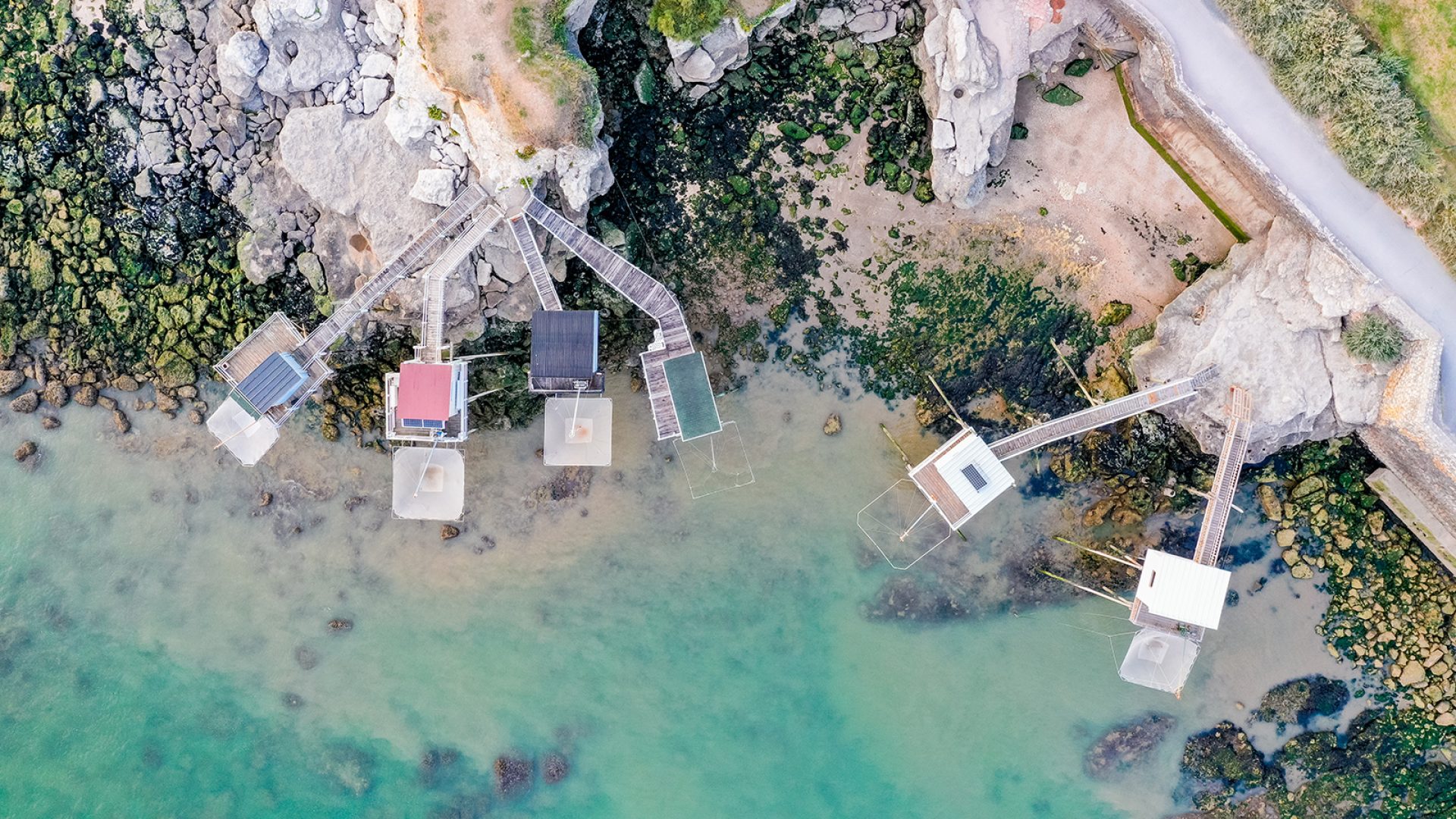 Die besten Orte, um Carrelets Royan Atlantique zu beobachten