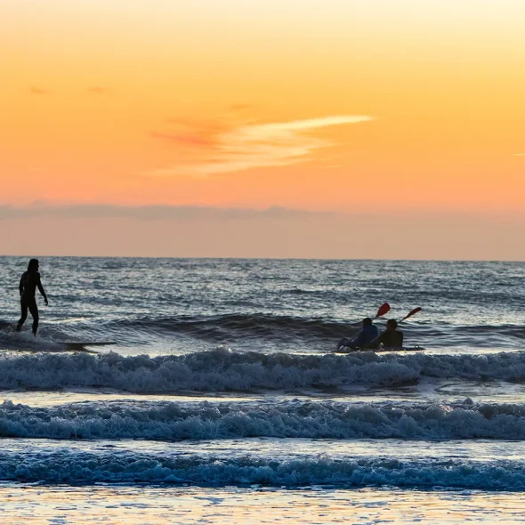 Week-end de la glisse plage de Pontaillac