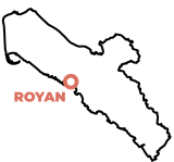 Localisation Royan