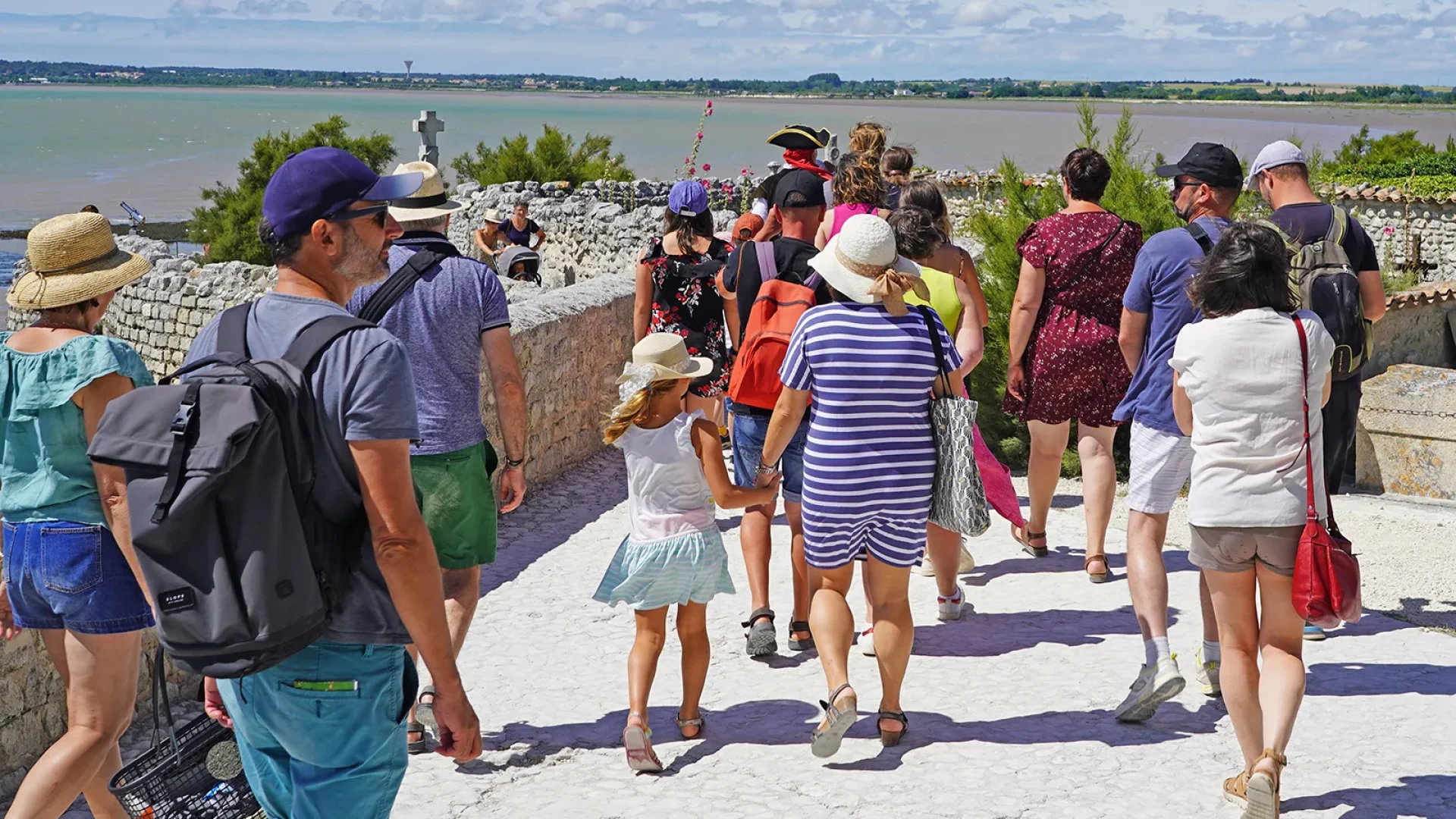 Visite pédestre pour les groupes à Talmont-sur-Gironde