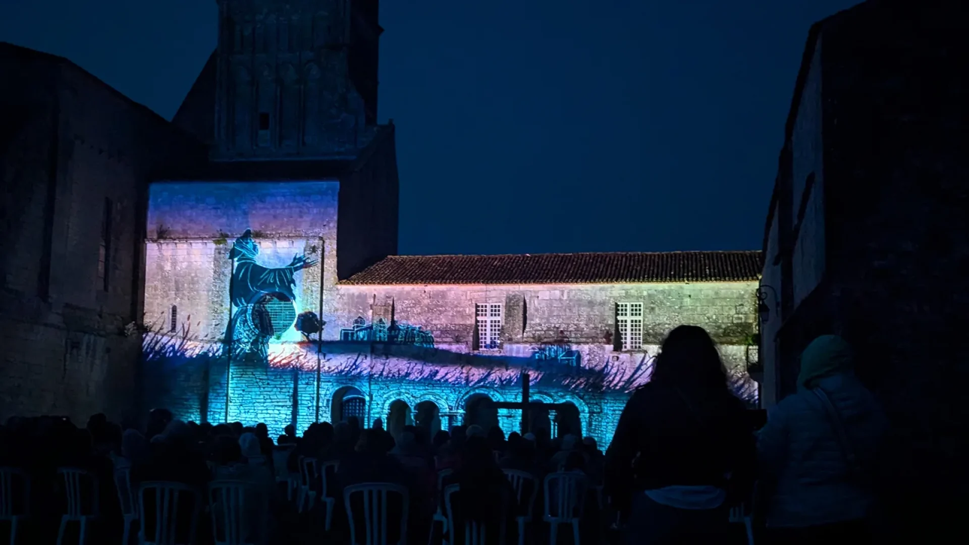 Mapping à l'abbaye de Sablonceaux