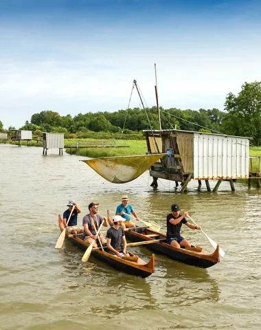 Ungewöhnliche Wassersportarten: Kanufahren auf der Seudre-Mündung