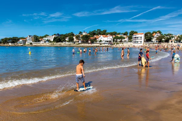 La plage du Bureau, une plage en famille à Saint-Palais-sur-Mer