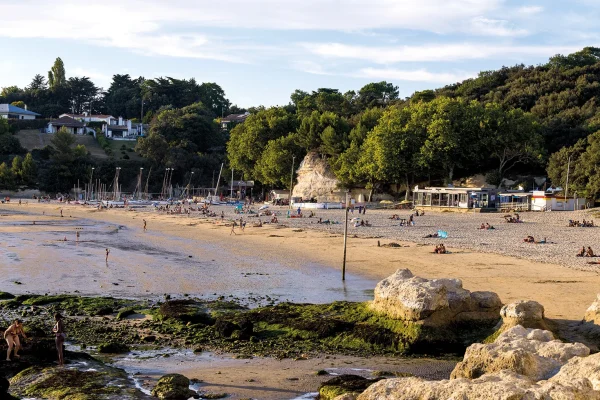 Plage familiale des Nonnes à Meschers-sur-Gironde