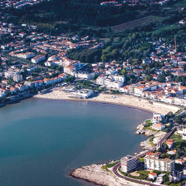 vue aérienne de Pontaillac